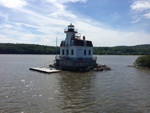 Lighthouse on the Hudson River.